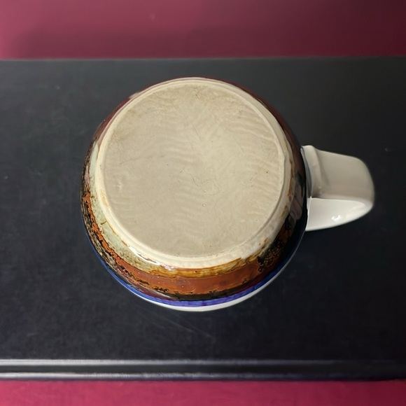 W. Morgan Handmade Art Pottery Chickadee Coffee Tea Hot Cocoa Mug 9oz - Picture 6 of 6